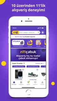 n11 - online shopping iphone screenshot 1