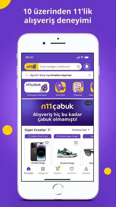 Screenshot #1 pour n11 – Online Alışveriş