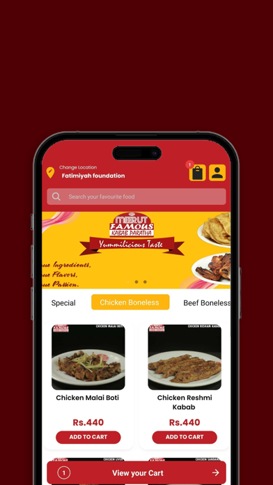 Meerut Famous Kabab Paratha Screenshot