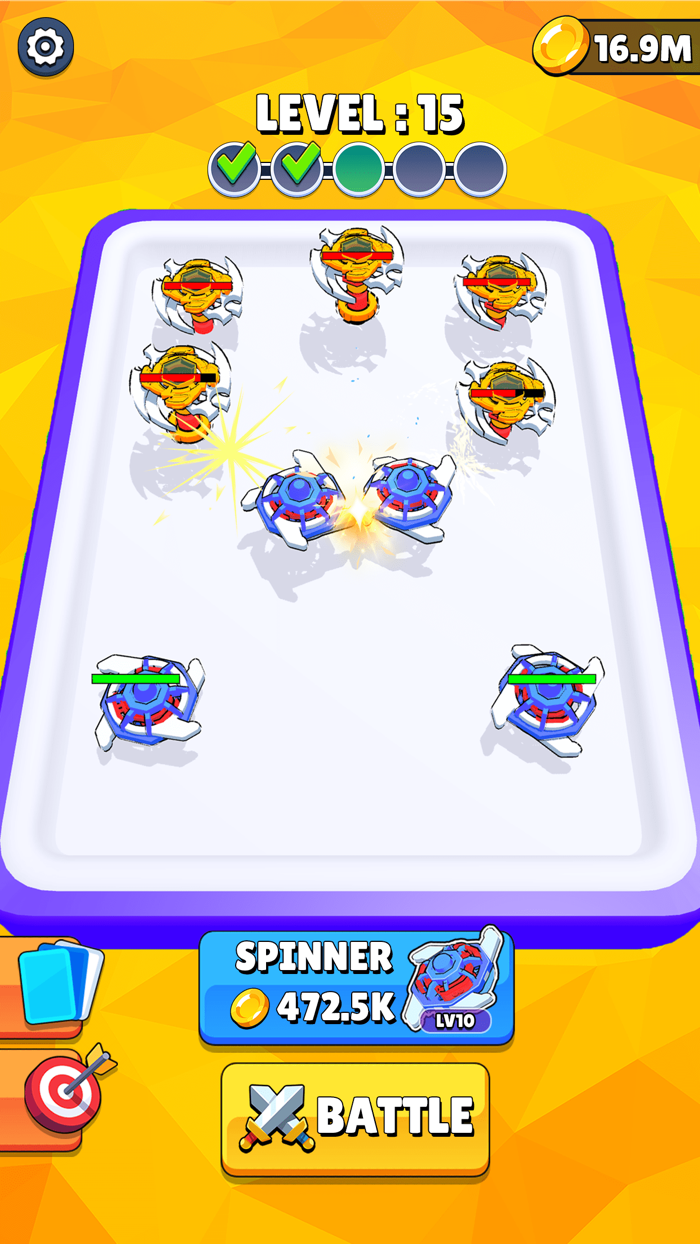 Spinner Battle Merge Master