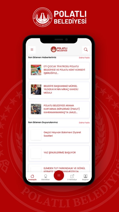 Polatlı Belediyesi Screenshot