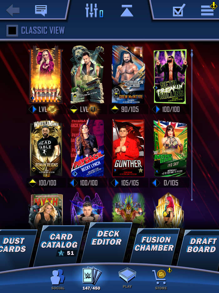 WWE SuperCard - Battle Cards