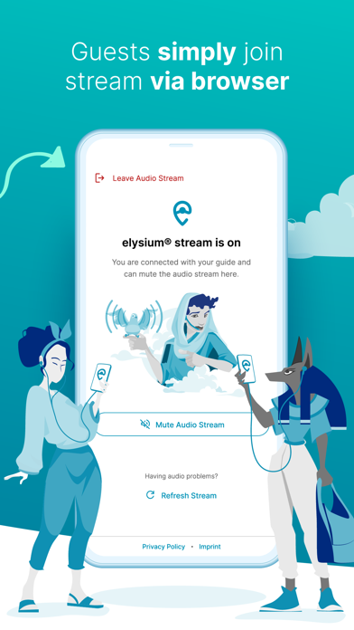 elysium - Tour Guide App Screenshot