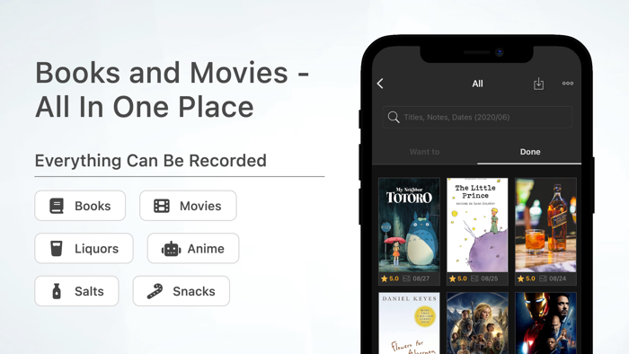 Record Books and Movies