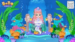 bobo world: the little mermaid iphone screenshot 1