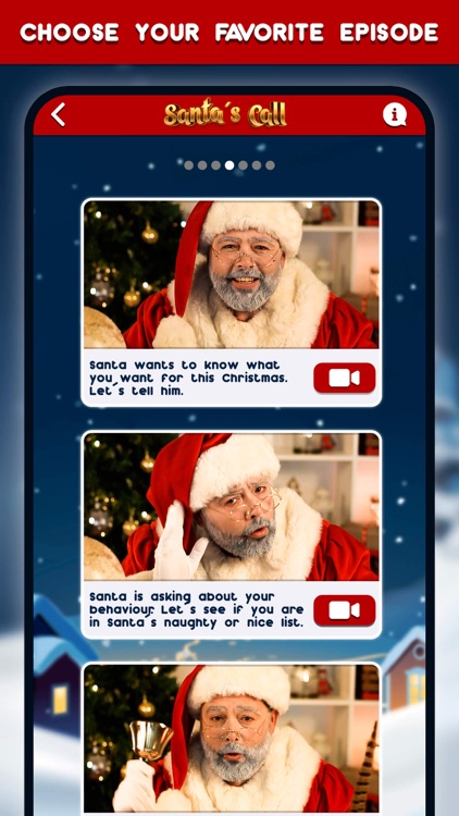Christmas Santa Video Call screenshot-3