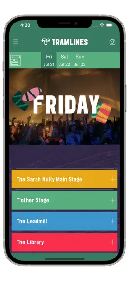 Game screenshot Tramlines Festival apk
