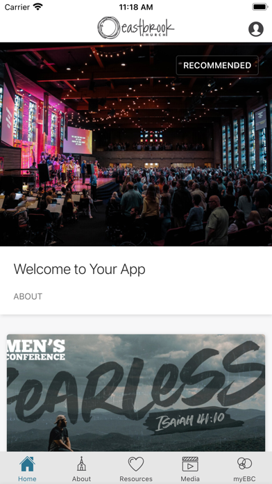 Eastbrook Church Screenshot