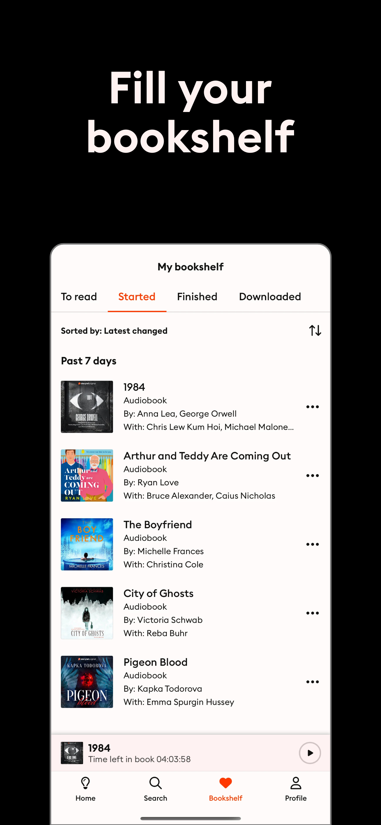 Storytel - Audiobooks Library