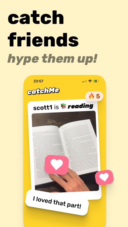 catchMe: Goals with Friends