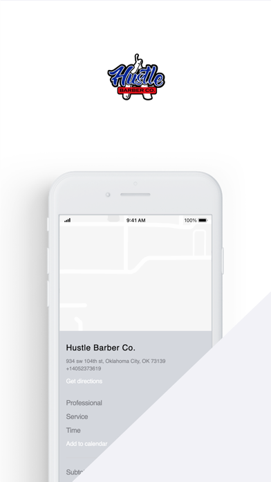 Screenshot #1 pour Hustle Barber Co.