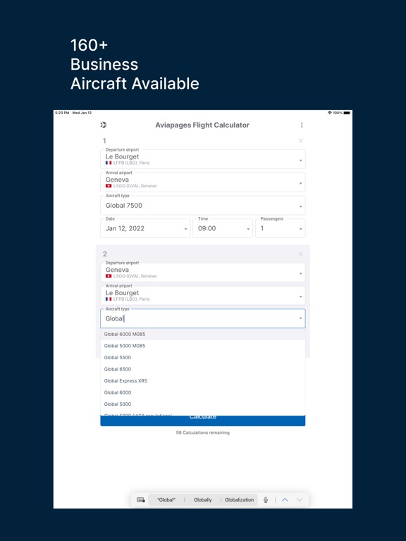 Screenshot #6 pour Flight Time Calculator