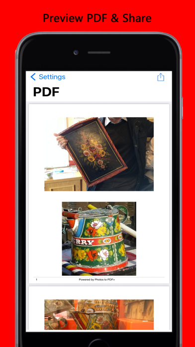 Photos to PDF+ Screenshot
