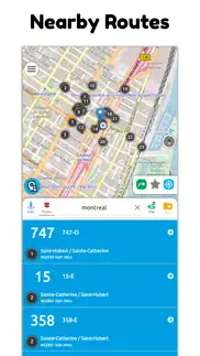 montreal stm transit iphone screenshot 2