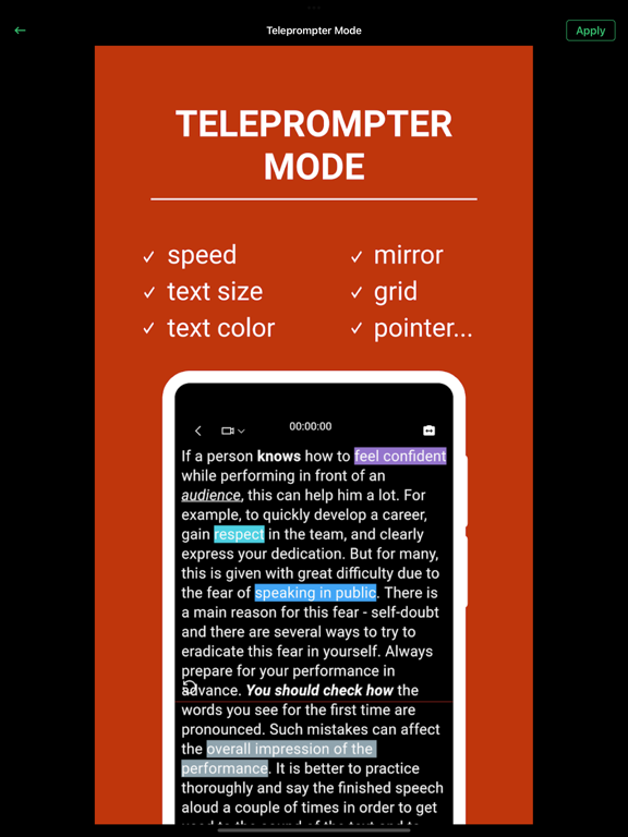 Screenshot #5 pour Prompteur: Sous Titre Video