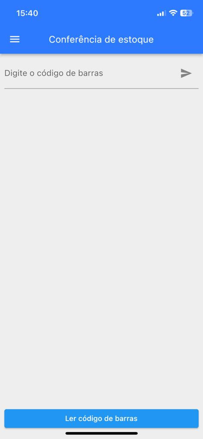 Trier Conferência Estoque