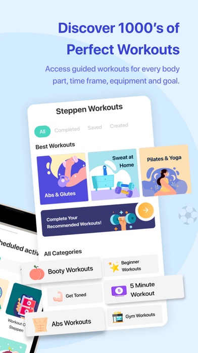 Steppen: GenZ Health & Fitness Screenshot