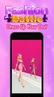 fashion battle - dress up game iphone screenshot 1