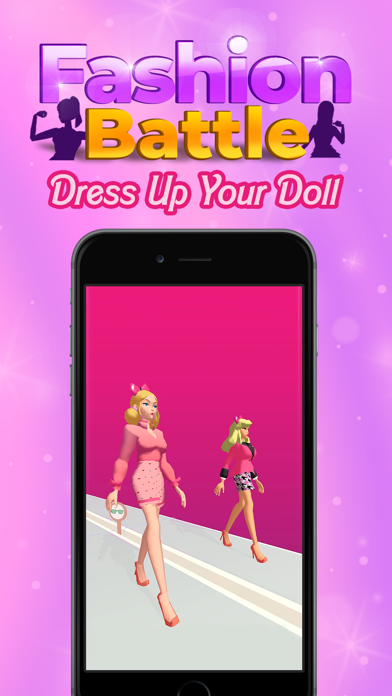 screenshot of Fashion Battle - Dress up game 1