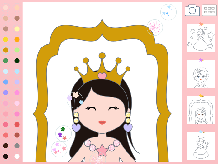 Princess Coloring Kid Toddler