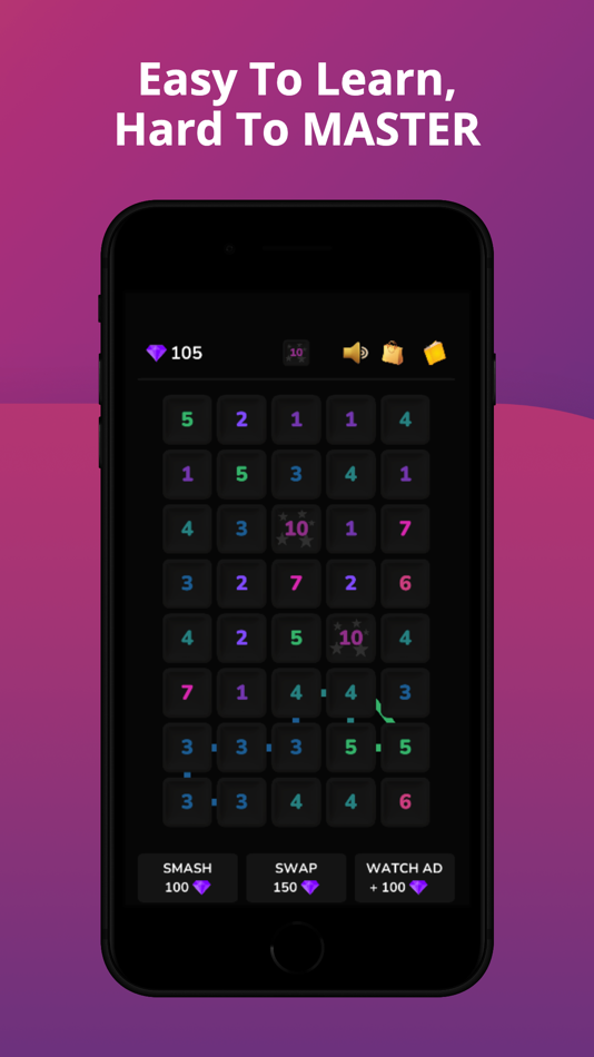 #3. 1123 Puzzle - Merge Blocks (iOS) 来自: Vanja Milivojevic