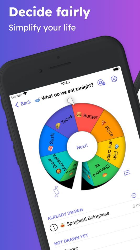 #1. Whosnext - The fair draw (iOS) 由: AppSonic