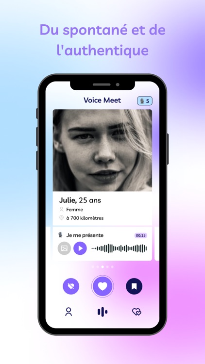 Voice Meet - App de rencontre