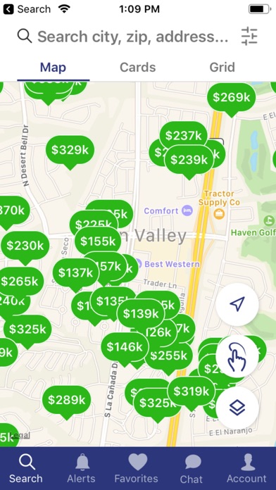 Green Valley & Sahuarita Homes Screenshot
