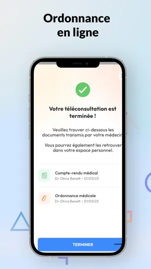 Capture d'écran de EZRA | Téléconsultation 7/7J sur iPhone 4