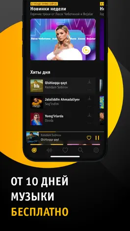 Game screenshot Beeline Music&Radio Uzbekistan apk