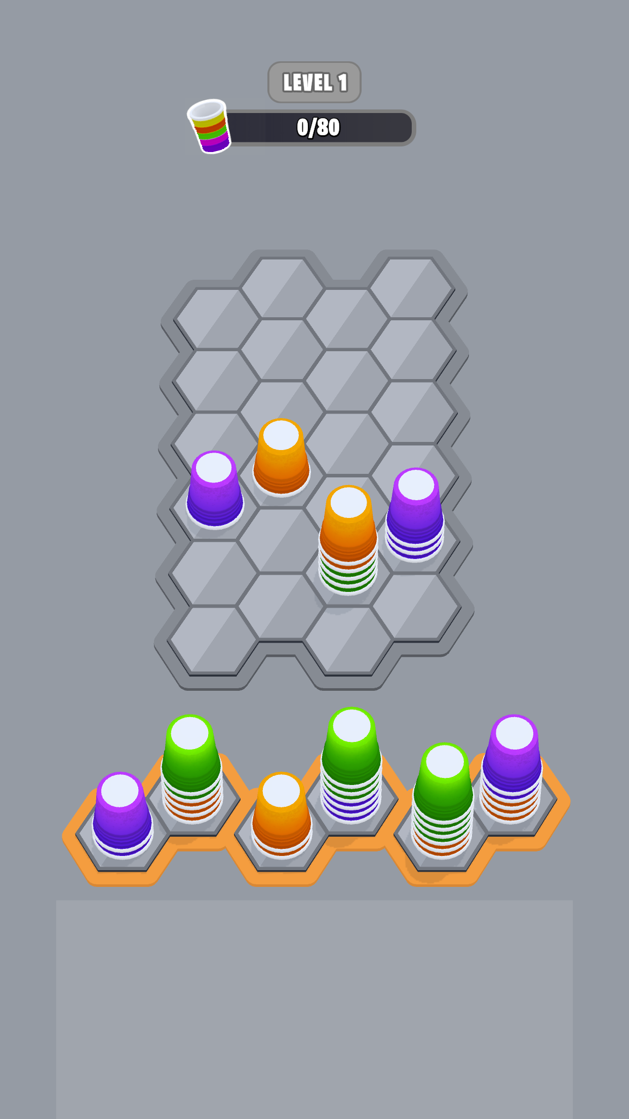 Hexacups