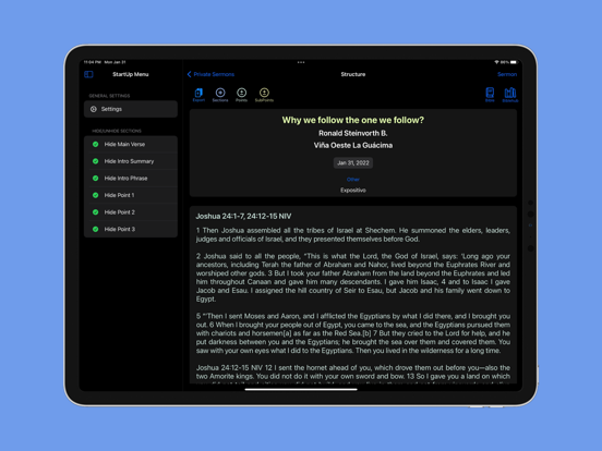 Screenshot #5 pour Sermon Maker