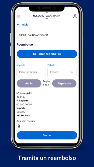 Nueva Mutua Sanitaria Screenshot