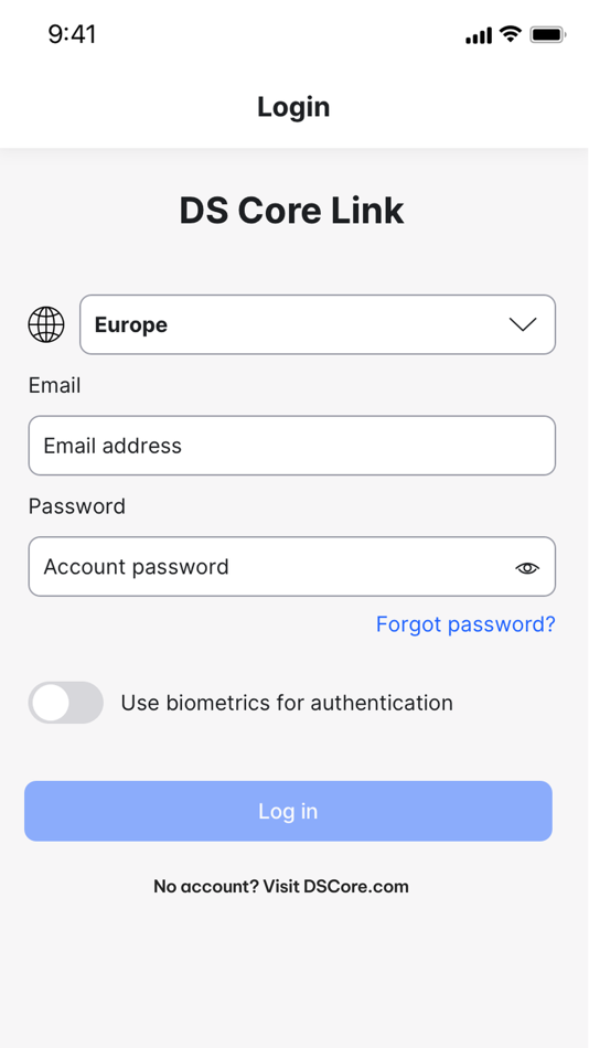 #2. DS Core Link (iOS) Ved: Zetta25 AG