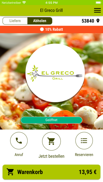 El Greco Grill Screenshot