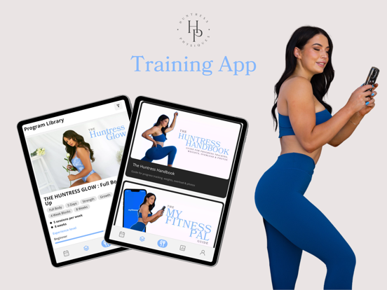 HUNTRESS PHYSIQUES APP