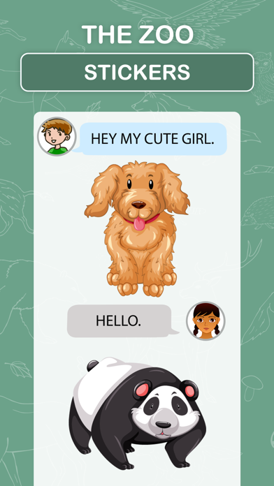 The Zoo Stickers Screenshot