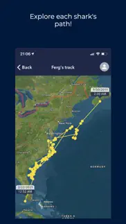 ocearch shark tracker iphone screenshot 2