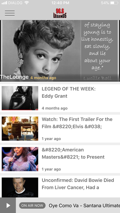 Legends FM Screenshot