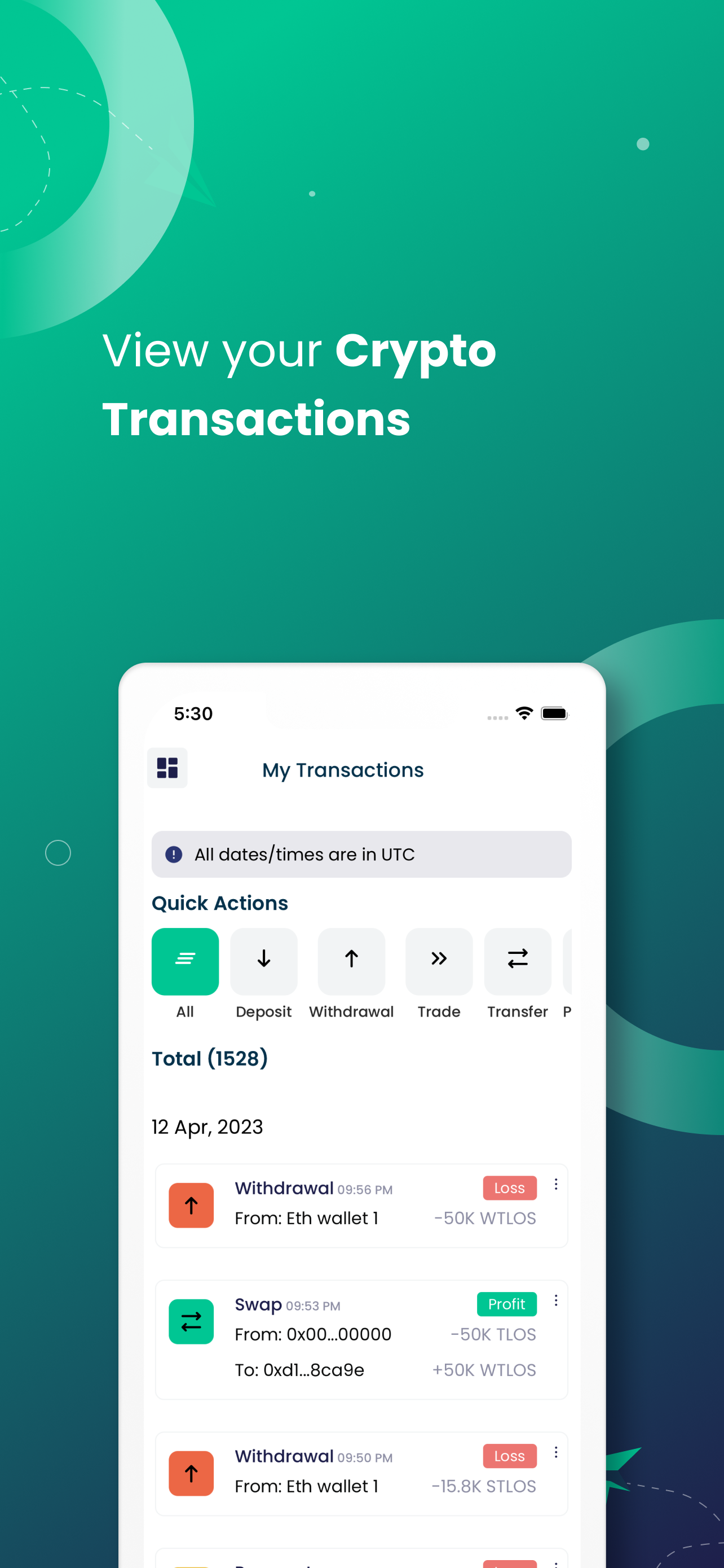 Kryptos - Crypto Tracker