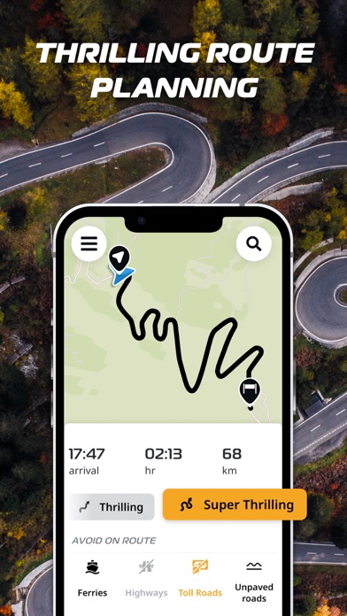 TomTom GO Ride: Motorcycle GPS Screenshot