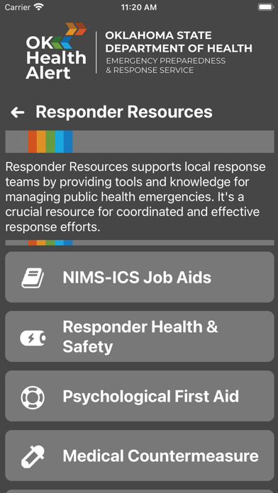 OK HealthAlert Screenshot