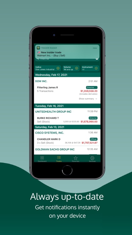 Trader Radar - Insider News