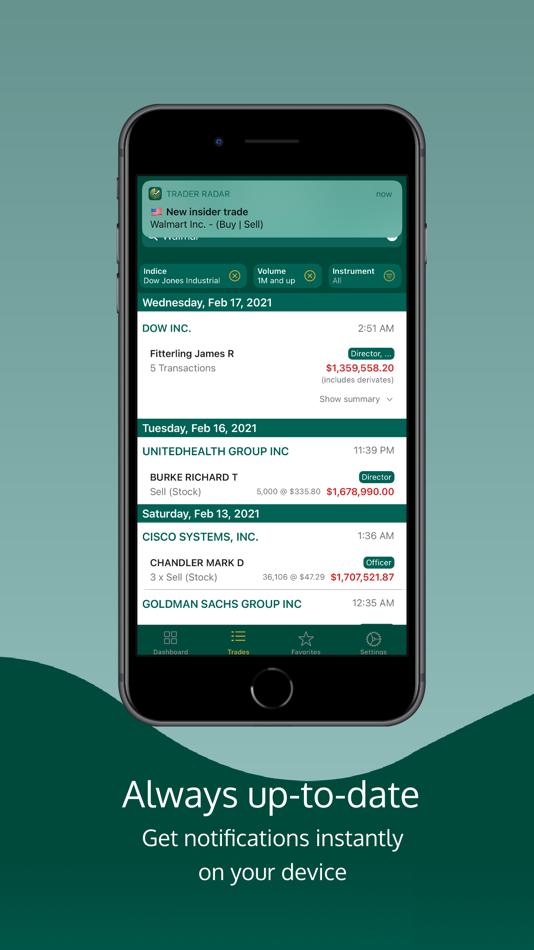 #2. Trader Radar - Insider News (iOS) 由: Rafael Kolloch