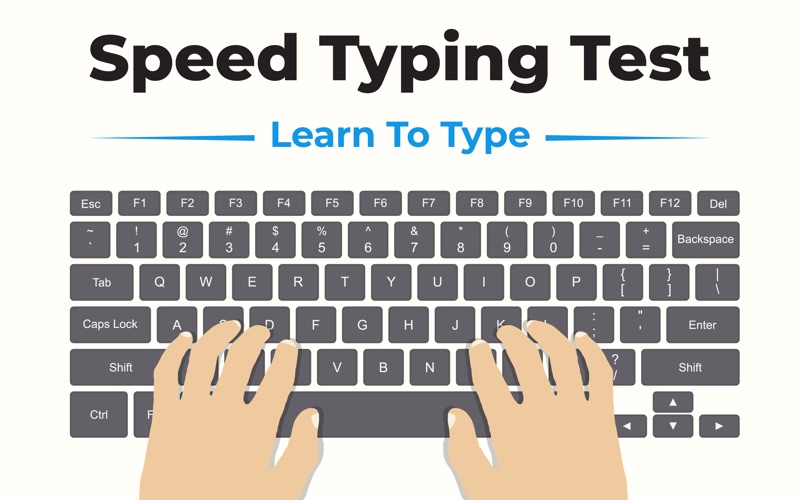 Typing Practice & Speed Test Screenshot