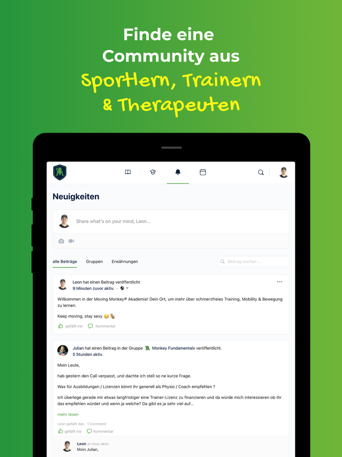 Moving Monkey® Akademie