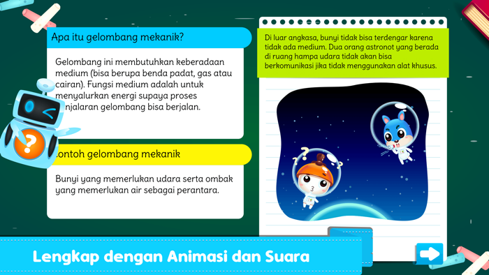 Marbel Sains  Gelombang