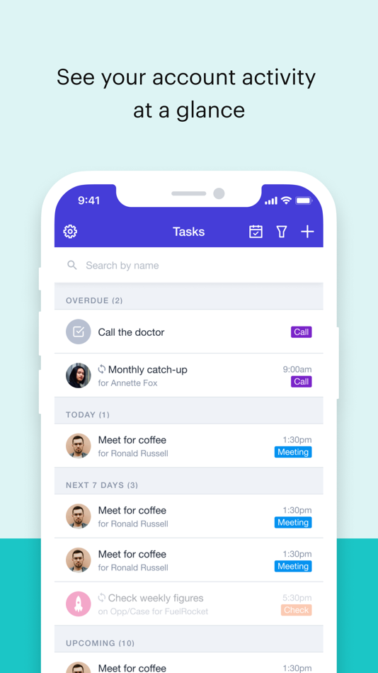 #3. Capsule CRM (iOS) By: Zestia