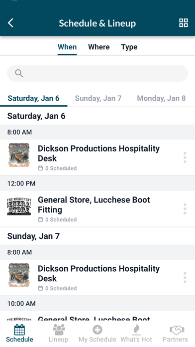 The MusicFest at Steamboat Mobile App screenshot 2