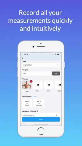 Game screenshot StartFit - Body Measurements apk